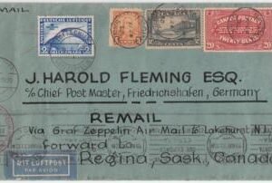 Canada / Germany 1930 Zeppelin South America Flight Cover