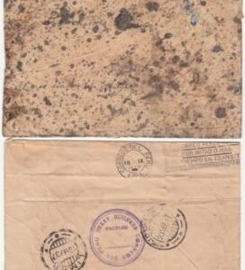 Peru 1937 Crash Cover from Faucett Air Lines, Chilla Rary