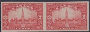 Canada 143a Mint LH Imperf Pair cv $125