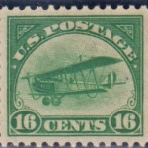 US C2 Airmail XF Hinged Superb Centering