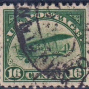 US C2 Airmail XF Used