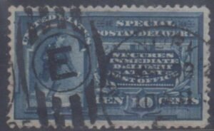 US E4 Special Delivery XF Used Impeccably Centered, cv $200