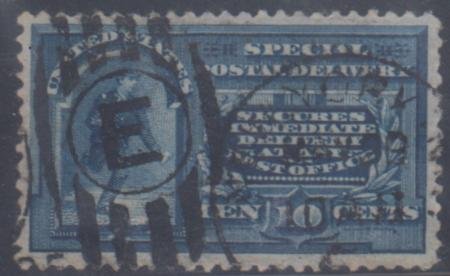 INV-17469itExt_6d28cf08-d56b-4427-80cd-33613f029300 US E4 Special Delivery XF Used Impeccably Centered, cv $200