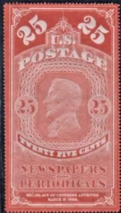 US PR3 Newspaper VF Mint No Gum as Issued - Crisp Impression! cv 400.00
