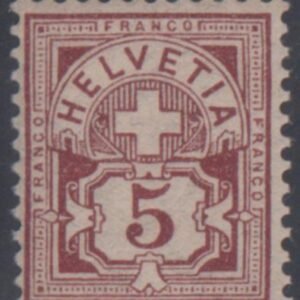 Switzerland 71b Fine NH cv $215