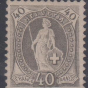 Switzerland 84 VF - XF Mint LH cv $310