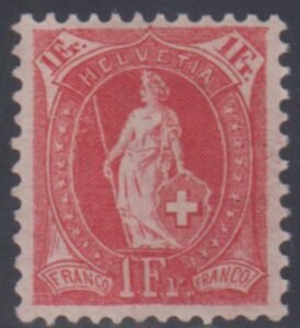 Switzerland 110 VF Mint NH cv $310