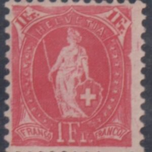 Switzerland 110 F - VF Mint LH