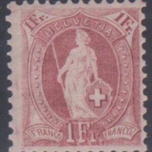 Switzerland 87a F - VF Mint NH cv $115