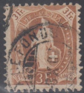 Switzerland 111a Ave - F Used cv $190.00