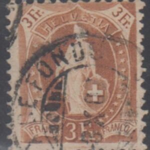 Switzerland 111a Ave - F Used cv $190.00