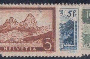 Switzerland 185, 206, 209  VF "Specimen" Overprints, From Receiving VPV Govt.