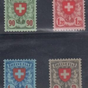Switzerland 200-3 VF Mint NH cv $467.50