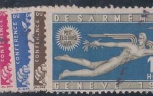Switzerland 210-15 Var F - VF Handstamped "Specimen" by receiving postals