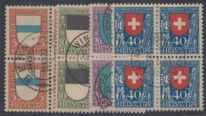 Switzerland B21-4 Used Moot S-O-N Cancels, Signed Liniger cv $770