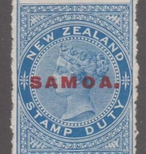 Samoa 165 VF Mint LH 1925 Crown Paper Scarce! cv $200