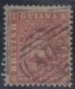 British Guiana 23 Fine Used Tiny Flaws cv $225
