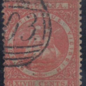 British Guiana 66 (SG 83) Ave - F Used perf 13x12 1/2 cv $80