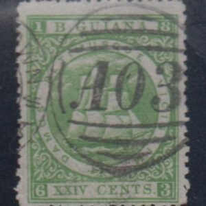 British Guiana 71 (SG 114) F - VF Used Perf 15 cv $42.50