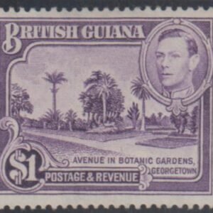 British Guiana 239a (SG 317a) VF LH cv $300