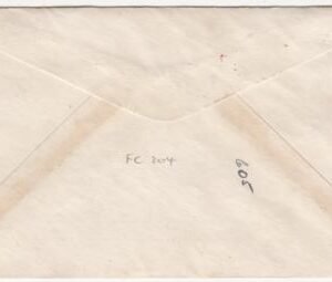 US New Jersey, Cranford 720 Fancy Cancel Cover, Circle of Stars