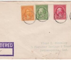 US Louisiana, Nickle 552, 554, 556, 562 Fancy Cancel Cover