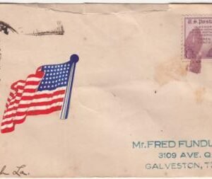 US Louisiana, Red Fish 737 Fancy Cancel Cover