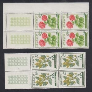 Monaco 440 + 442 VF NH Set of 2 w/ Shifted Surcharge