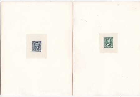 INV-17868x11_b50e3491-cbdd-4b71-ad85-9c64fb6dbf6c US 246 PP1//263P1 Pristine Denominational Set of 13 Large Die Proofs + 1897 Presentation Letter