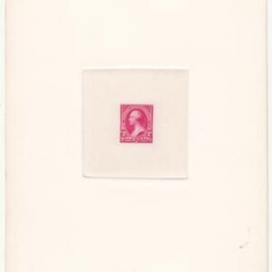 US 246 PP1//263P1 Pristine Denominational Set of 13 Large Die Proofs + 1897 Presentation Letter