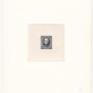 US 246 PP1//263P1 Pristine Denominational Set of 13 Large Die Proofs + 1897 Presentation Letter