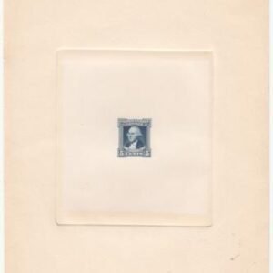 US 710P1 5c Blue Washington Bicentennial Large Die Proof