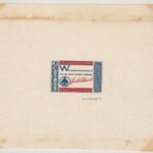 US 1139/44 1960 4c Credo Series Essay for Franklin Roosevelt, Unique!