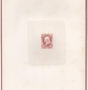 US O83P1 - 93P1 Large Die Proofs Beautifully Mounted