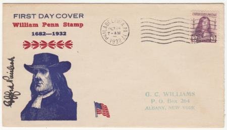 INV-17930itExt_7b8d76ec-2a77-4f2e-9886-4c12148247b4 US 1932 724 FDC Signed by Gifford Pinchot as Governor