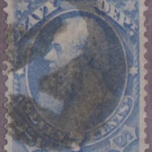 US O39 Officials F - VF Used NH Nice "Negative 2" Cancel cv $230