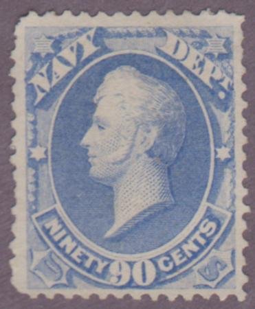 INV-17963itExt US O45 Officials F - VF Mint No Gum - Thin Spot cv $450