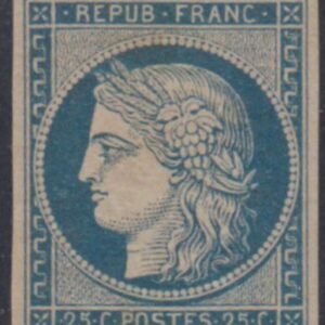 France 6 VF - XF Mint LH Signed Calvs with Cert. Fresh OG, Spectacular! cv $9,000