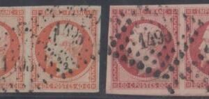 France 18-19 VF Used Pairs cv $134