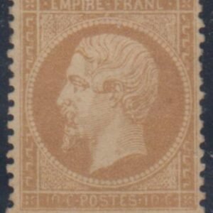 France 25 F - VF Hinged Signed Roumet cv $1,600