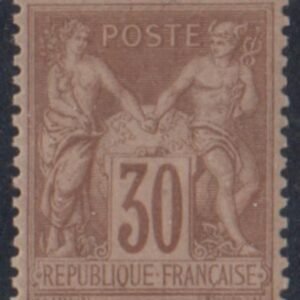 France 82a F - VF Mint NH Pristine Color + Gum cv $140