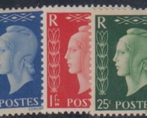 France 504 Unissued F - VF Mint LH "RF Postes" cv $100 as NH