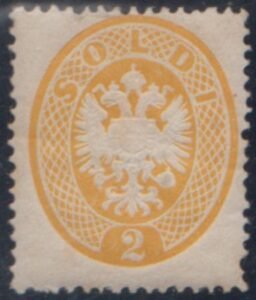 Austria - Lombarby - Venetia 15 Mint Hinged Rich Color cv $425