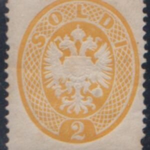 Austria - Lombarby - Venetia 15 Mint Hinged Rich Color cv $425