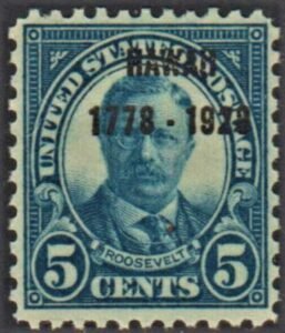 US 648 F - VF NH High Overprint