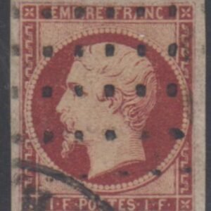 France 21 VF Used Large Margins, Repaired, Deep Shade cv $2,475