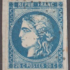 France 44 Type II XF Used, On Piece cv $45+