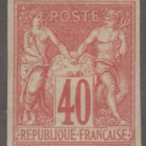France 74a VF LH Imperf cv $250