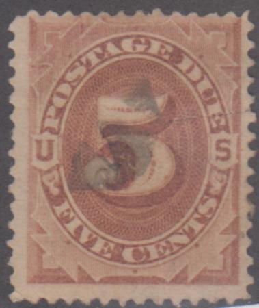 INV-18233itExt US J4 Postage Dues Ave - F Used, with small faults, cv $50