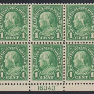 US 552 VF NH cv $55+